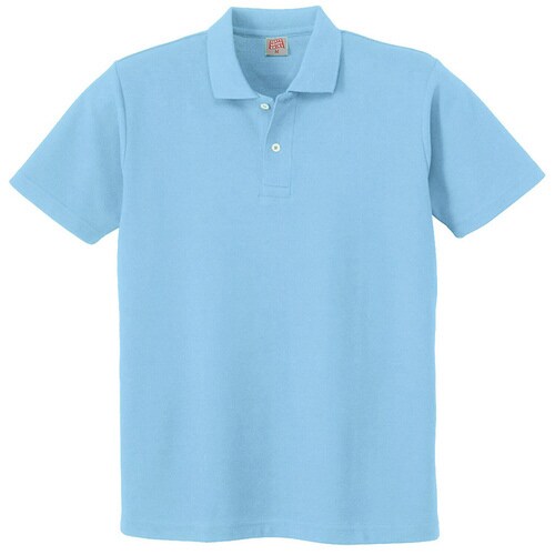 ポロシャツ(ポケットなし)110 6サックス 5L