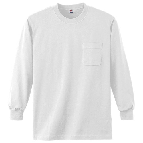 長袖Tシャツ K4022 90 ホワイト 5L