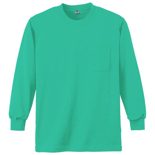 長袖Tシャツ K4022 35 エメグリーン LL