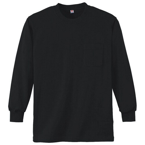 長袖Tシャツ(胸ポケット付) K4022 80 M