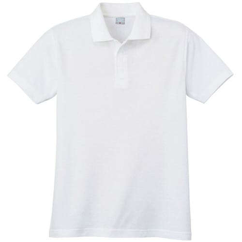 ポロシャツ(ネット付) 802 90 ホワイト M