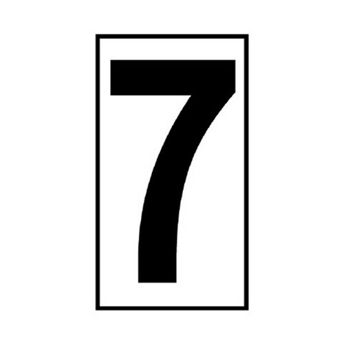 予告・説明看板日付マグネット 383−507(7)