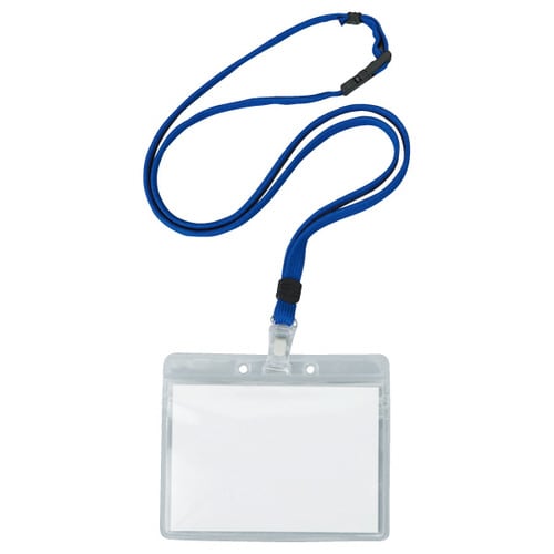 ループ名札 850−53A 青紐 10個1組