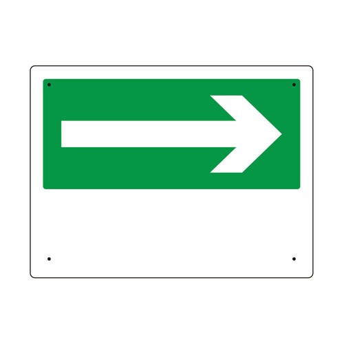 消防標識 319−26 右矢印