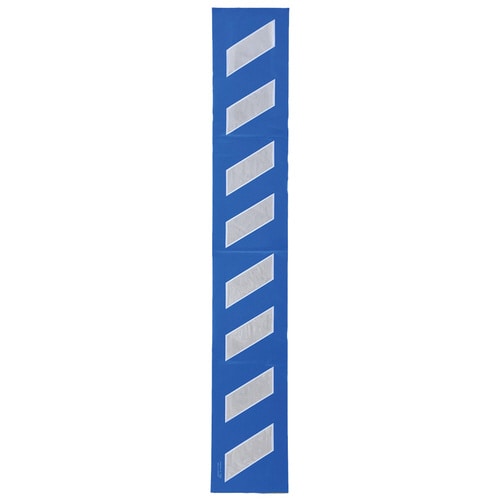 プリズムクッション 青地白高輝度反射2m