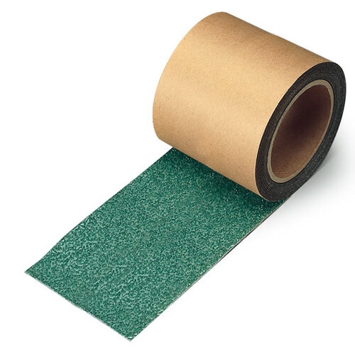 すべり止めテープ シマ鋼板用(緑) 374−91