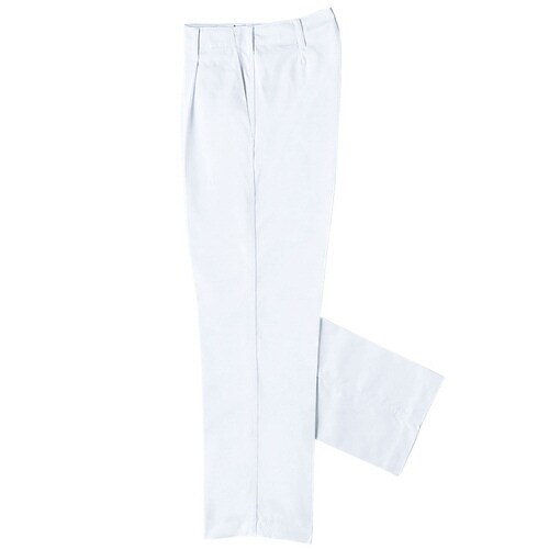 抗菌防臭スラックス 760 90ホワイト 88cm