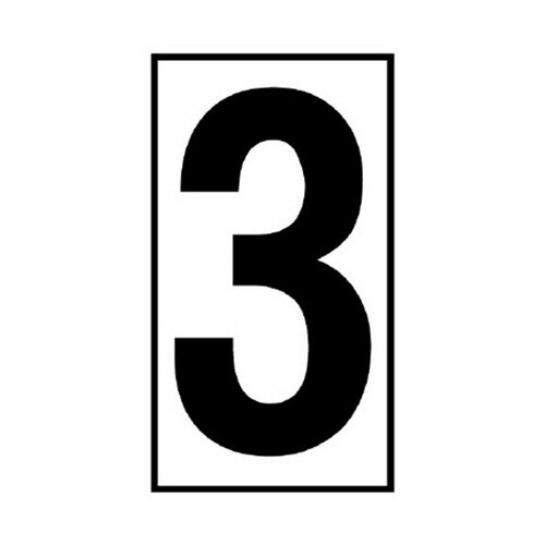 予告・説明看板日付マグネット 383−503(3)