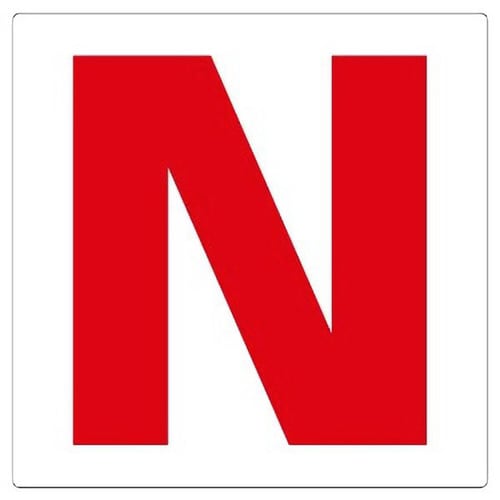 通り芯表示板 346−541 N