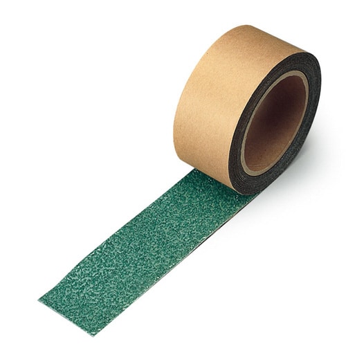 すべり止めテープ シマ鋼板用(緑) 374−90