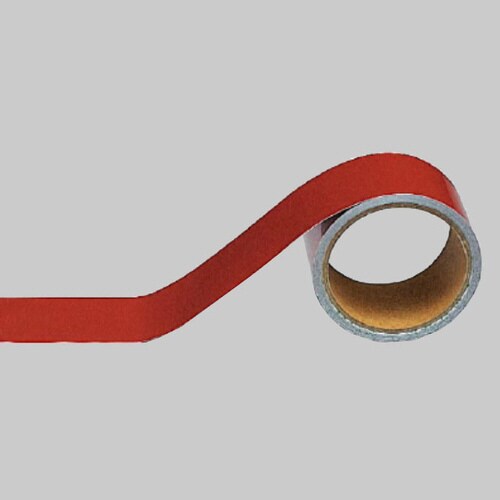 配管識別テープ 445−21 暗い赤(大)