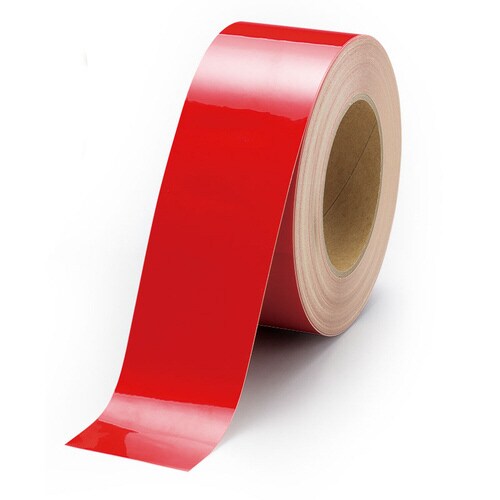 ユニフロアテープ 赤 50mm幅×20m