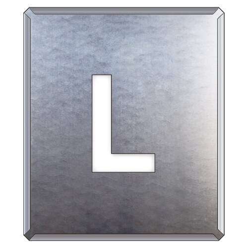 349−26A 吹付け用プレート L