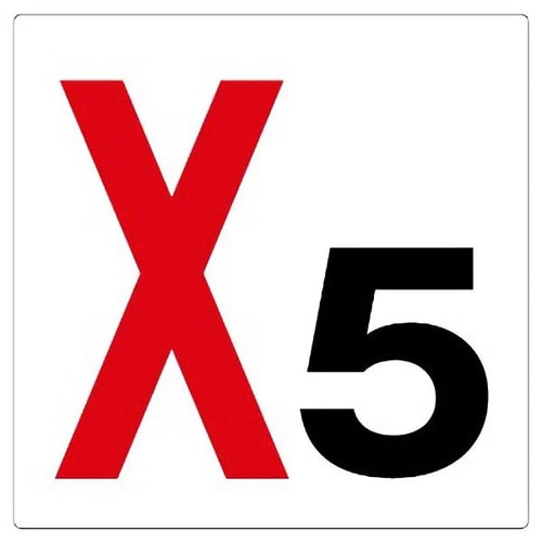 通り芯表示板 346−051 X5