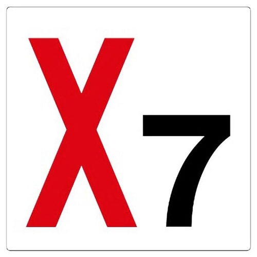 通り芯表示板 346−071 X7