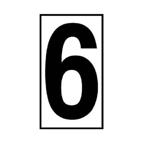 予告・説明看板日付マグネット 383−506(6)