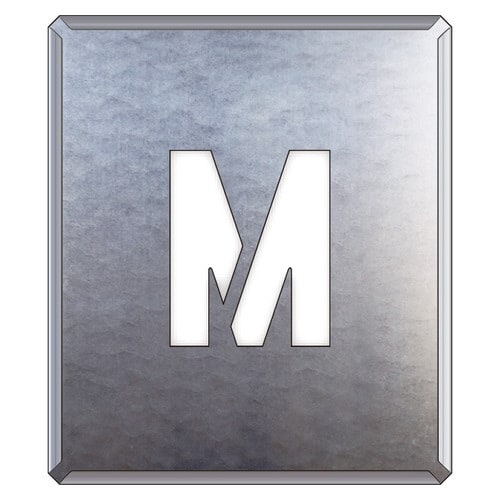 349−27A 吹付け用プレート M