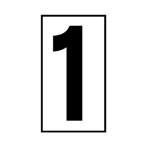 予告・説明看板日付マグネット 383−501(1)