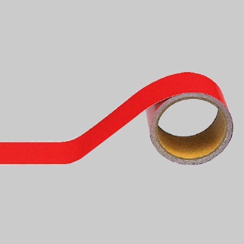 配管識別テープ 445−06 赤(大)