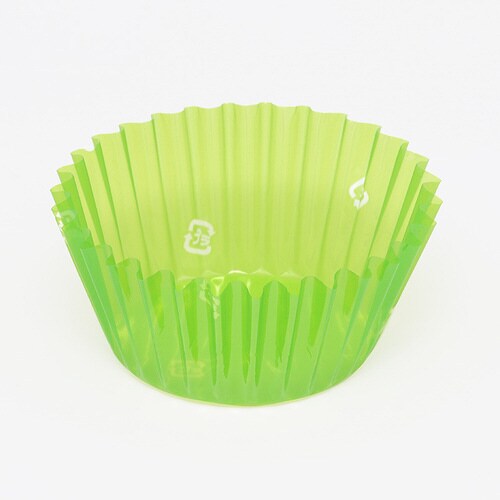 PETカップケース8F ライトグリーン 10袋