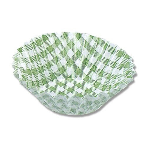 PBTおかずケース 7F 緑チェック 50袋