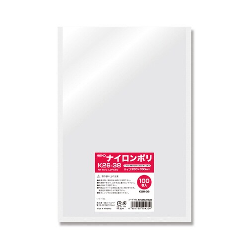 ナイロンポリ K26−38 10袋