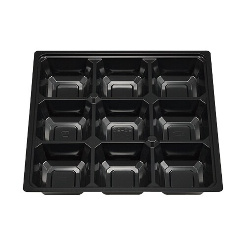 MSD中仕切 80−80 D−1黒 6袋