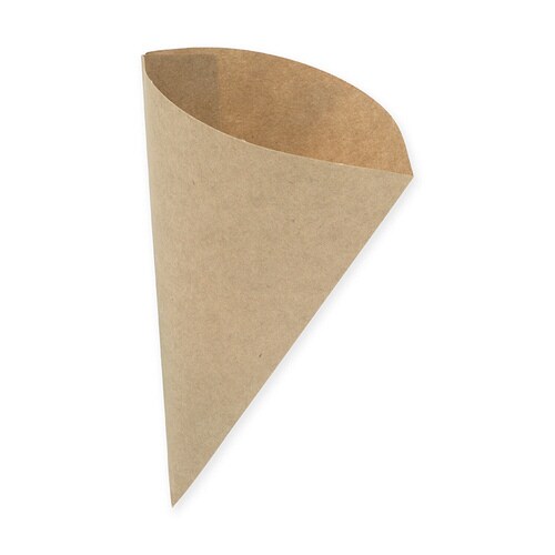 ワッフルコーン L−043 茶 25袋