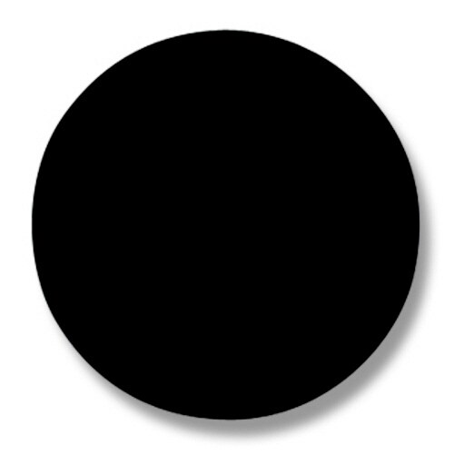 コースター 90丸 黒 0.8mm厚 20袋