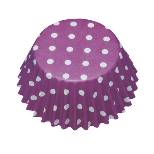 PTC05030Pカップポルカドットパープル24袋