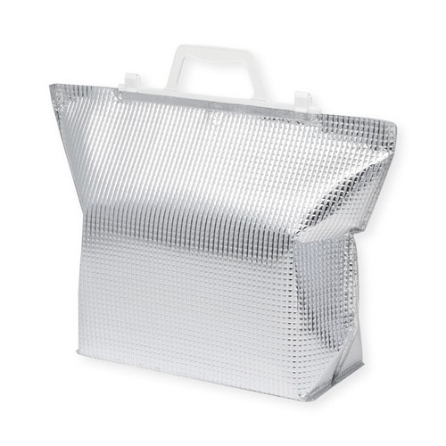 手提げ保冷角底袋(白) アイスM 20袋