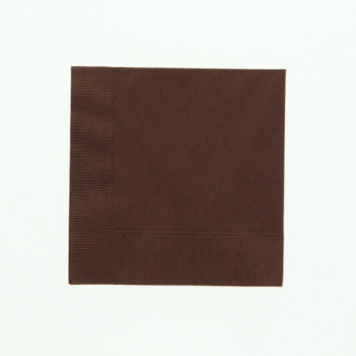 2plyナプキン 25cm角 チョコレート 60袋
