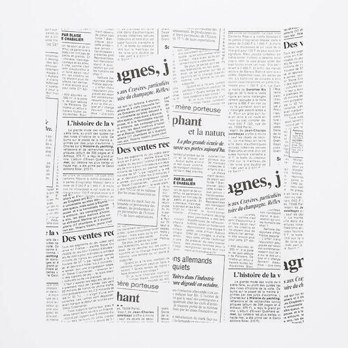 WAXペーパー21.8−25ニュースレター黒50個