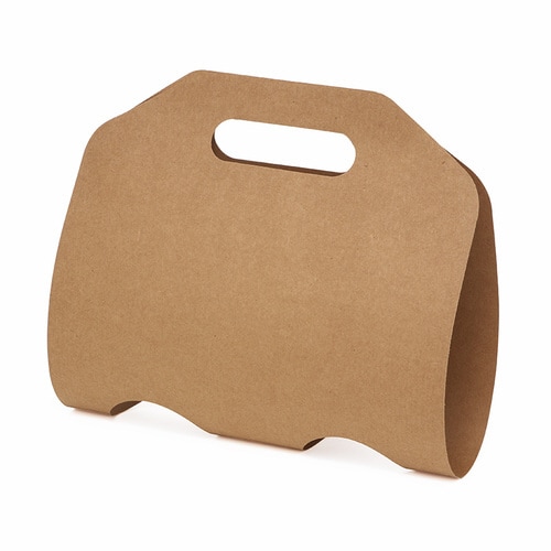 Hテイクアウトカップホルダー2個用クラフト4袋