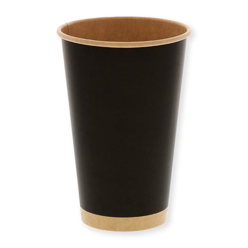 ペーパーC16未晒黒アイスホット用口径90 40袋