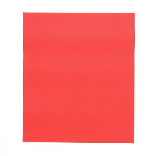 WAXペーパー 21.8−25 無地 赤 50個