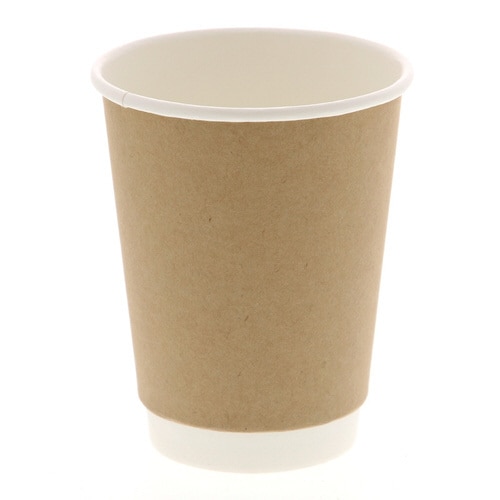 二重断熱カップ12ozクラフト口径90 20個