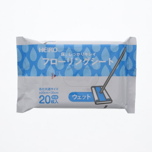 フローリング用お掃除シート ウェットタイプ 48個