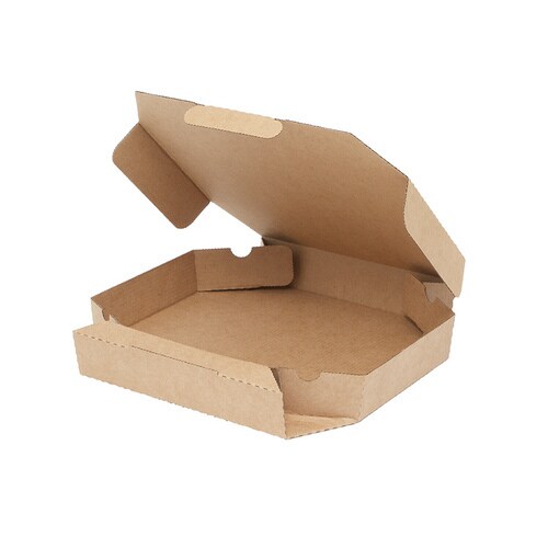 スワン ピザ箱 10インチ用 未晒無地 4袋