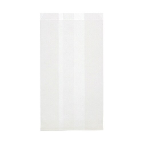 耐油ガゼットパック 中 白無地 20袋