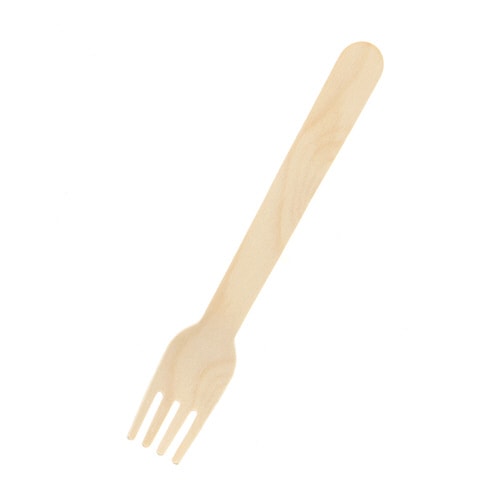 木製フォーク140mm バラ 30袋