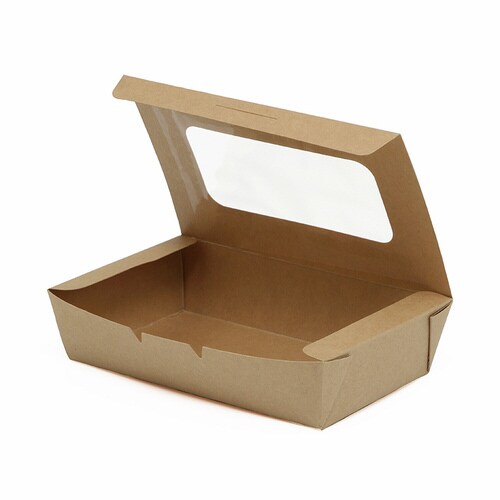 KMフードパック クラフト 大 窓有 12袋