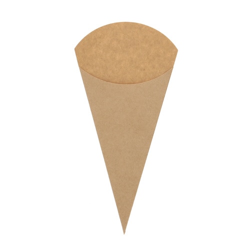 スナック三角袋 10−22 未晒無地 30袋