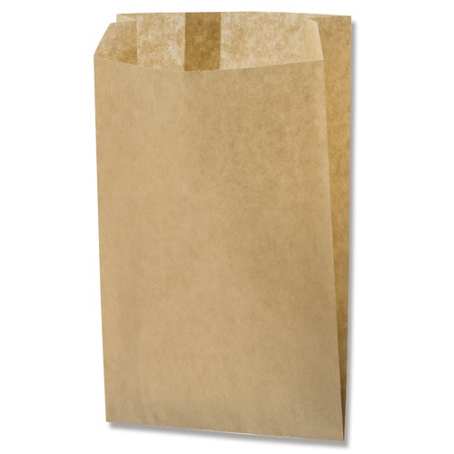 耐油ガゼットパック 小 未晒無地 40袋