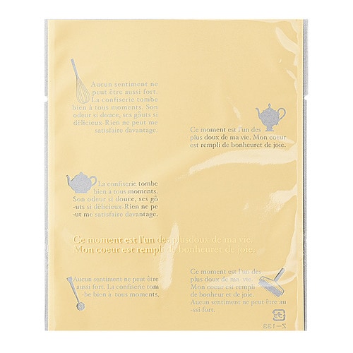 Z−133−2フランス語ツール柄大クリーム100袋