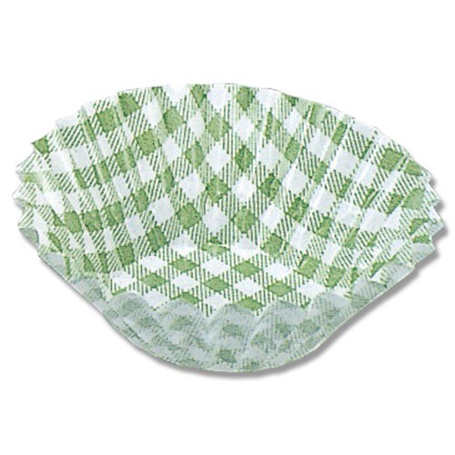 PBTおかずケース 8F 緑チェック 50袋