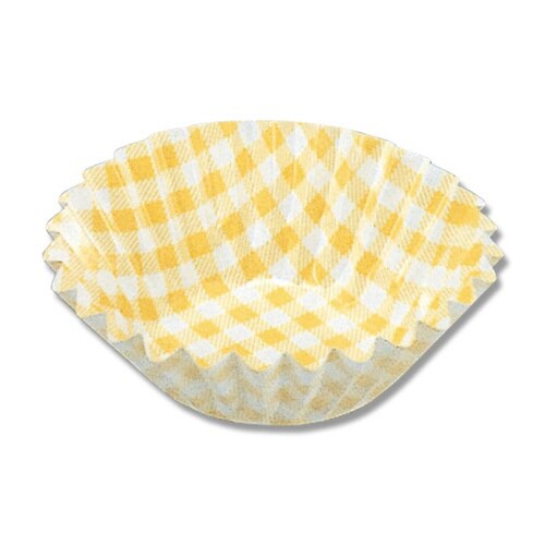 PBTおかずケース 7F 黄色チェック 50袋