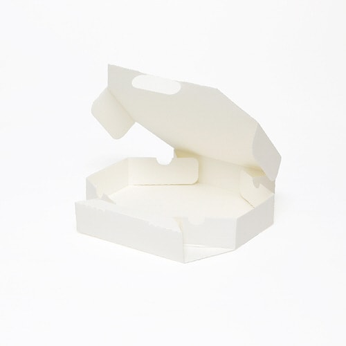 スワン ピザ箱 8インチ用 白無地 4袋