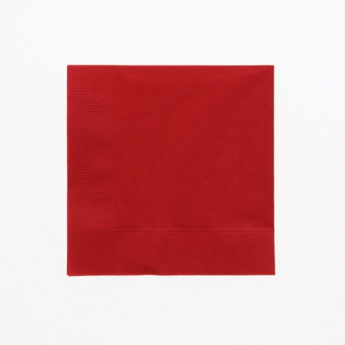 2plyナプキン25cm角イタリアンレッド60袋