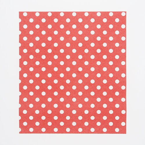 WAXペーパー 21.8−25 ドット赤 50個